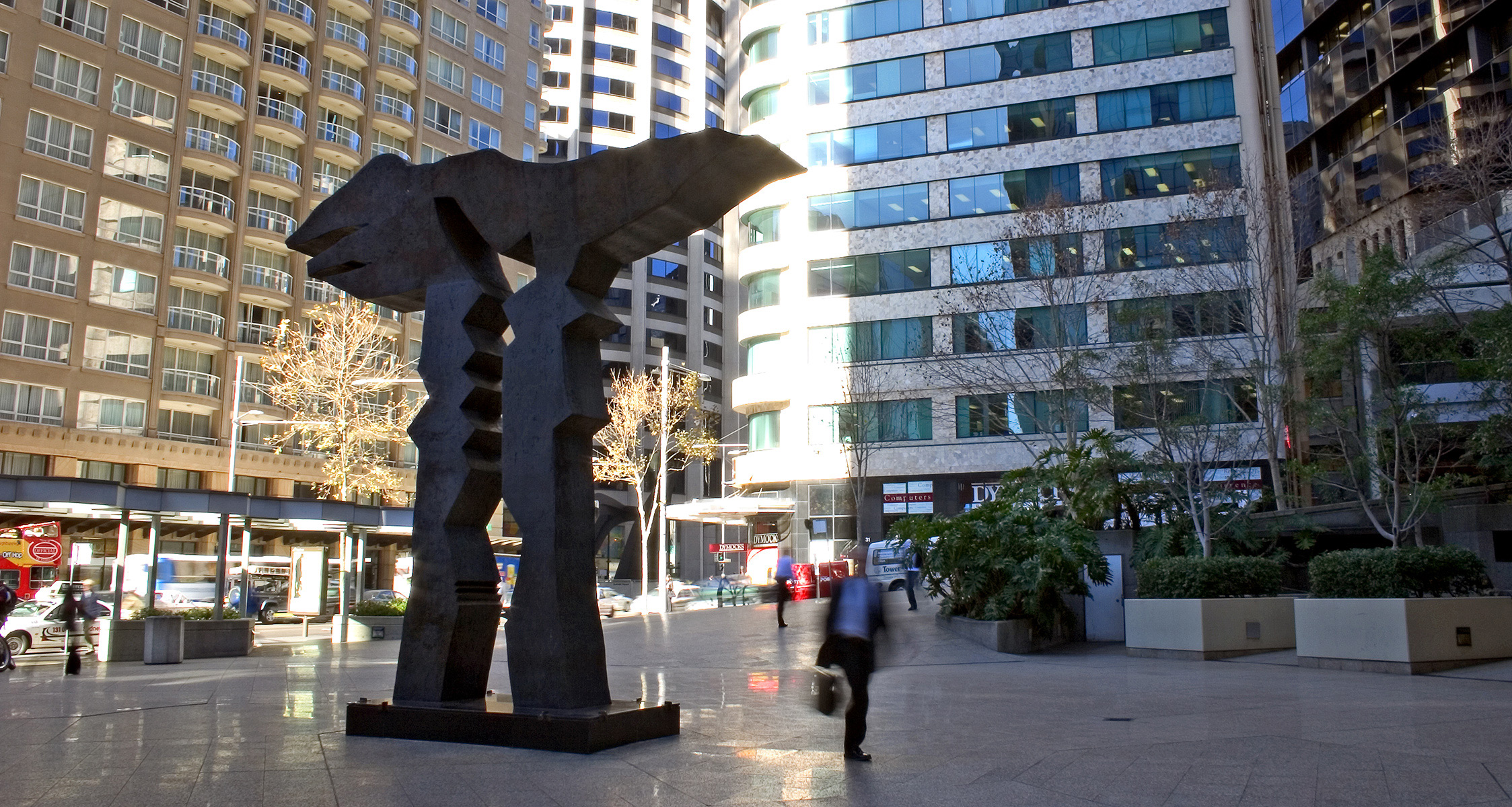 Bird Totem, 1988, public commission by Adrian Mauriks.