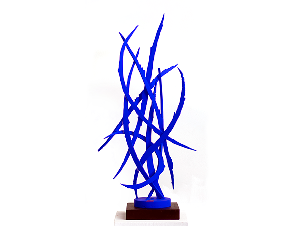 Blue No. 1, 2019. Sculpture by Adrian Mauriks.