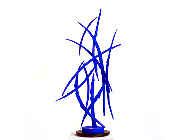 Blue No. 2, 2019. Sculpture by Adrian Mauriks.