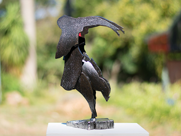 Dancer 1, 2018, sculpture by Adrian Mauriks.