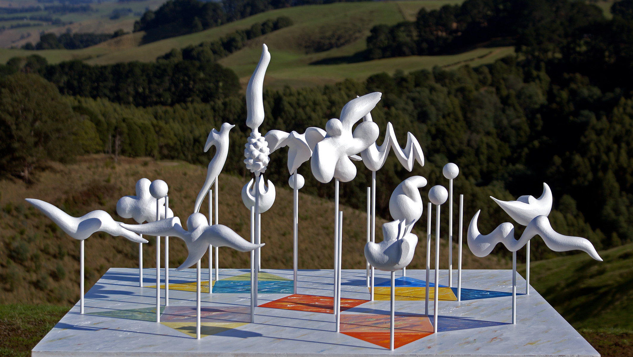 Forest, 2009, sculpture by Adrian Mauriks.