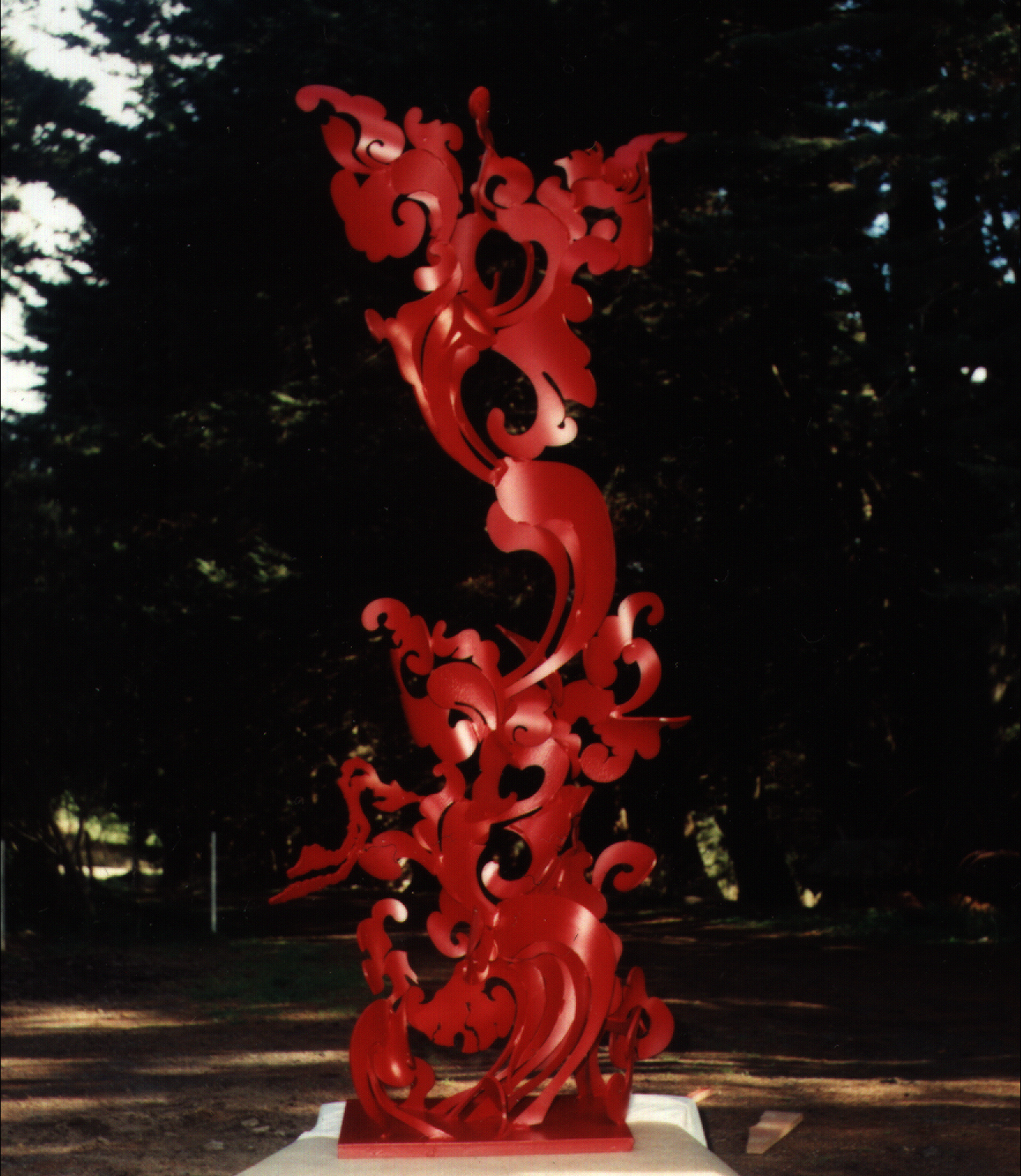 Opus 42, 1997, sculpture by Adrian Mauriks.