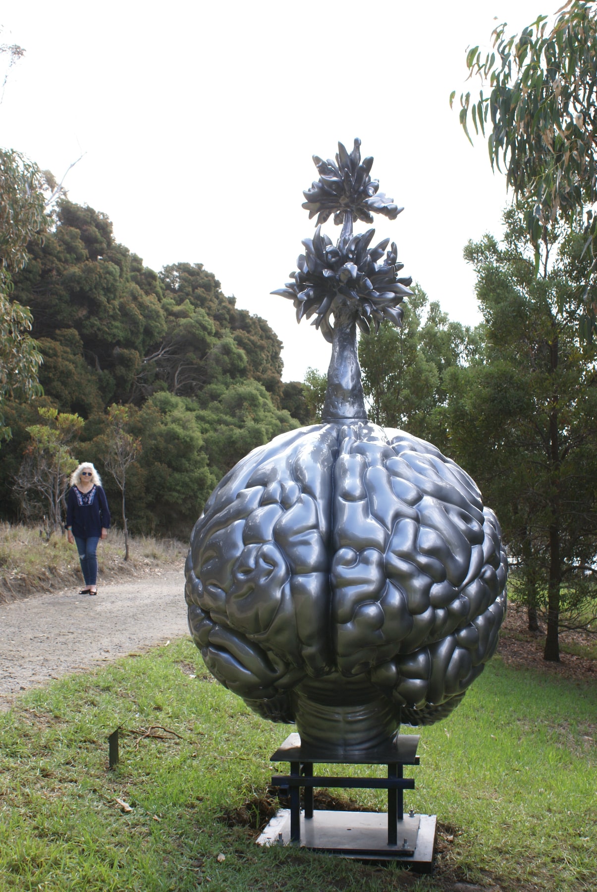 Brain and Tree, 2018. Available to purchase directly from the estate.